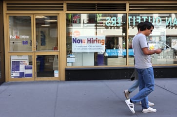 The U.S. job market is experiencing a slowdown, but it's not yet a cause for concern, according to an economist.