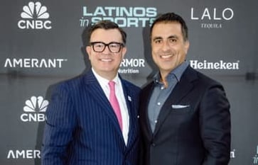 A platform promoting Hispanics in sports has been launched by the NHL's Coyotes CEO and other Latino executives.