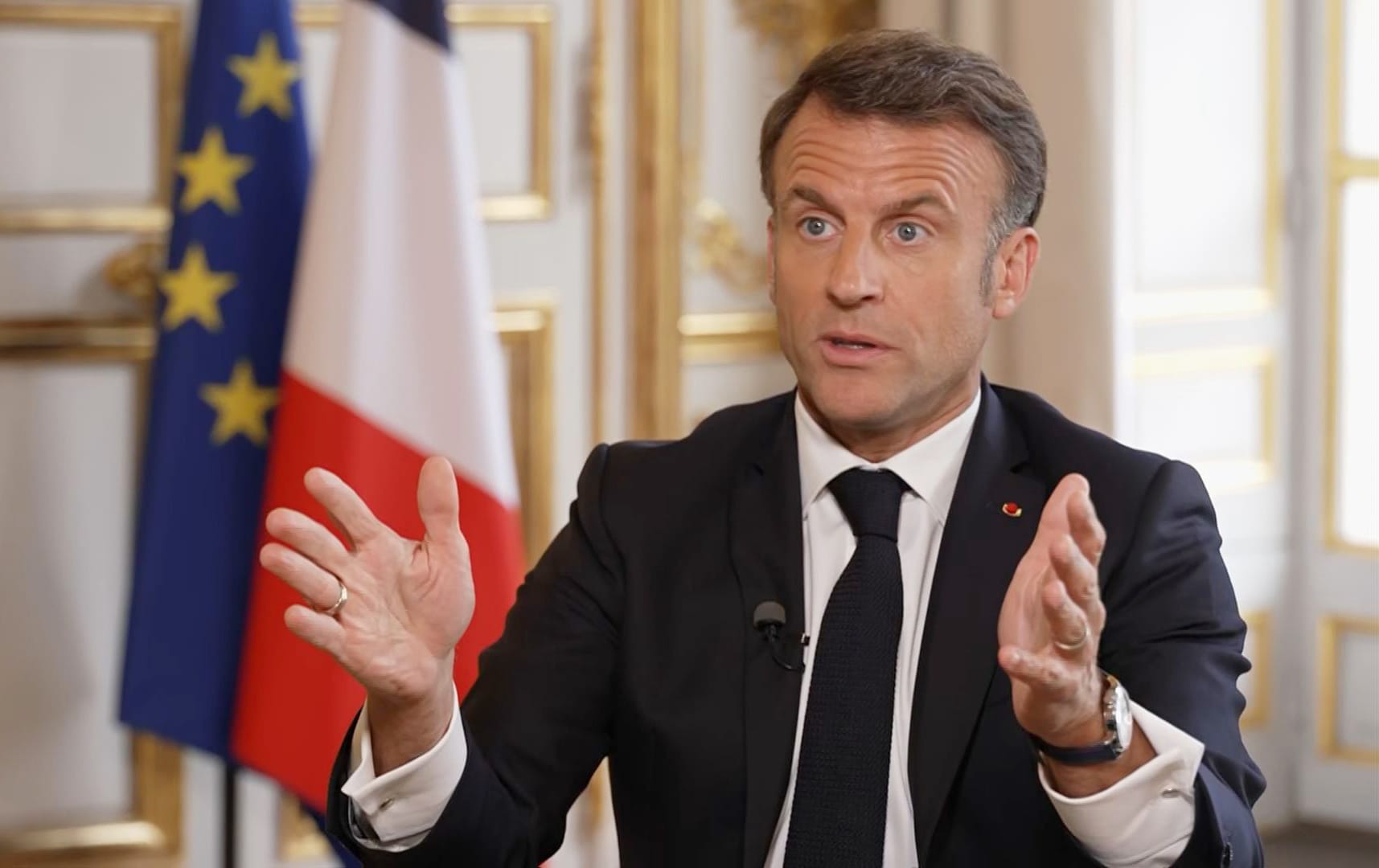 The French AI industry has the potential to bridge the technology innovation gap between the EU, the US, and China, according to Macron.